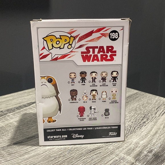 Funko Pop! | Star Wars #198: Porg (Chase) - Collectible Vinyl Bobble-Head Figure - Picture 3 of 17